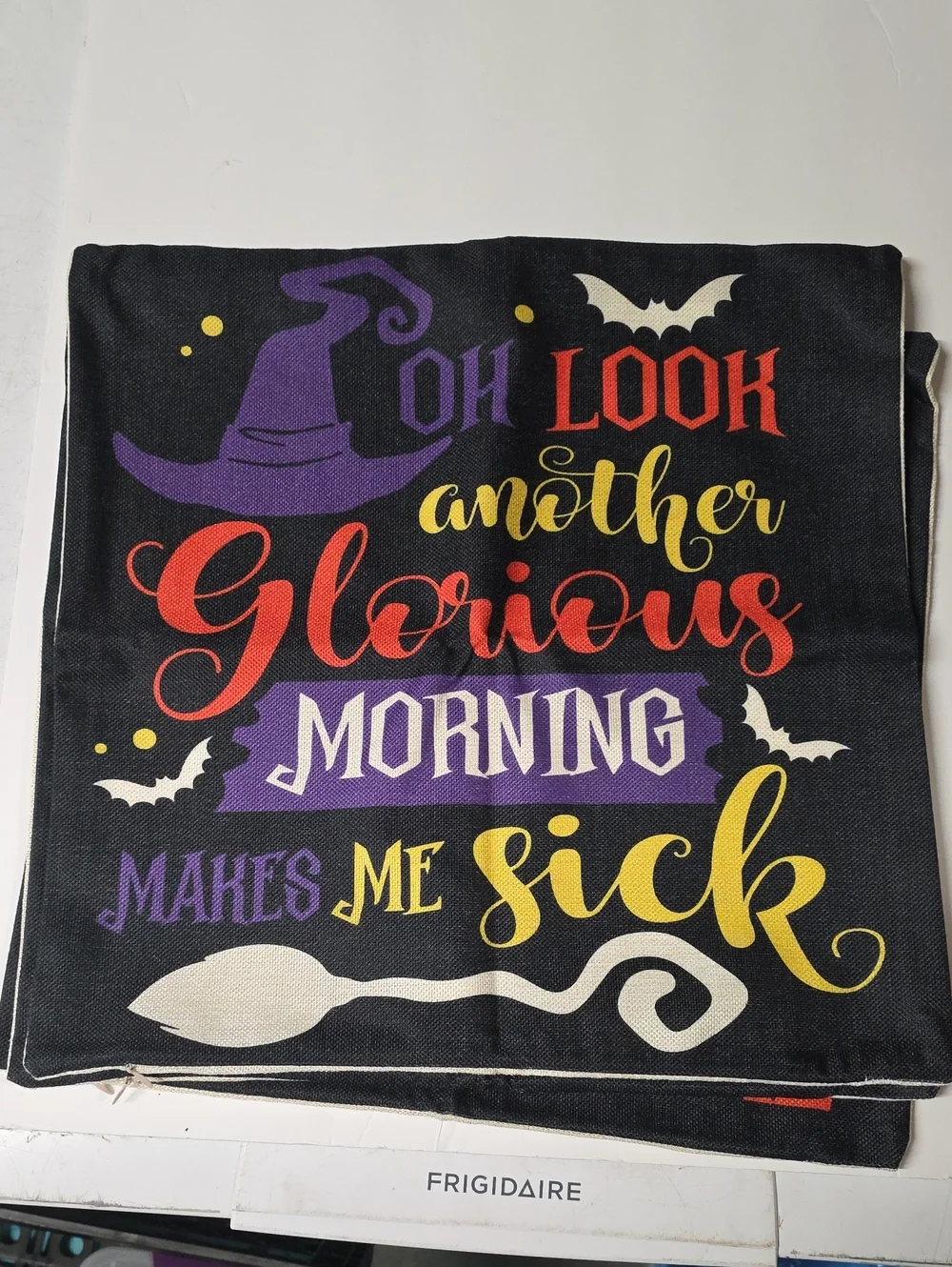 Set of 4 Hocus Pocus Pillow Covers 18x18 Inches.